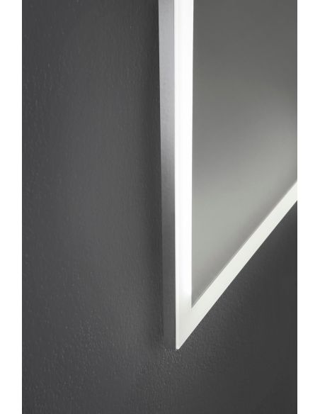 Specchio bagno retroilluminato con cornice Giunone