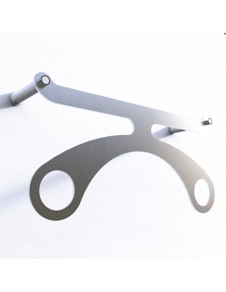 Servomuto design in acciaio inox bianco o nero Samson 1 Servomuto design in acciaio inox bianco o nero Samson 1