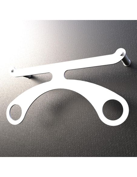 Servomuto design in acciaio inox bianco o nero Samson 1 Servomuto design in acciaio inox bianco o nero Samson 1