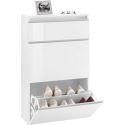 Mobile scarpiera per ingresso design moderno Neville White