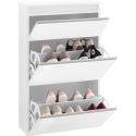 Mobile scarpiera per ingresso design moderno Neville White