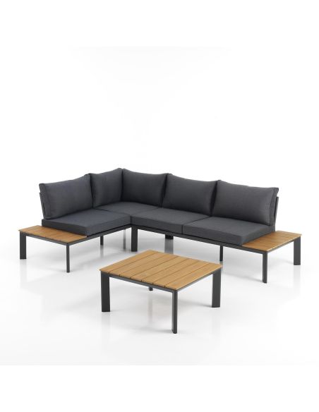 Salotto da giardino angolare moderno Camarillo