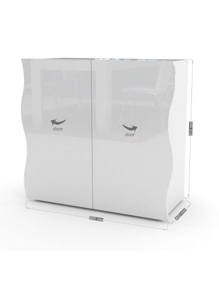 Credenza moderna da cucina o soggiorno Surf C