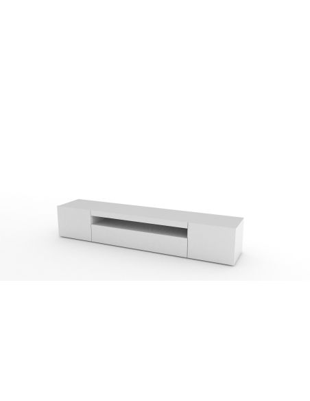 Mobile porta TV in legno L200 cm Bandol White Mobile porta TV in legno L200 cm Bandol White