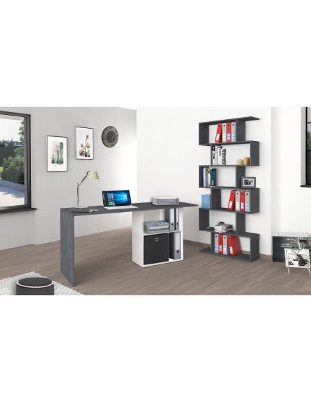 Scaffale libreria per casa o ufficio Lombard Report