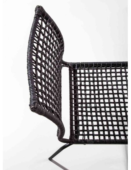 Sedie impilabili in corda di juta intrecciata Apollonia Sedie impilabili in corda di juta intrecciata Apollonia