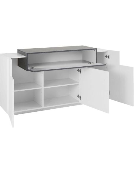 Credenza moderna per cucina o soggiorno Krisen 160 Report