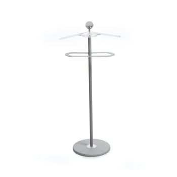 Moderno Acciaio 45x35x107 cm MDF Appendiabiti Servomuto da Pavimento Estink Servomuto Camera 