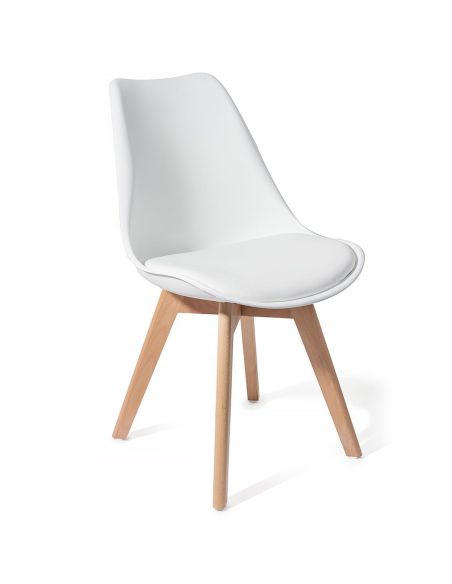 Set 4 sedie design Kirby Evo Wood
