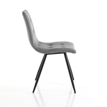 Set 4 sedie imbottite moderne Nayara 2