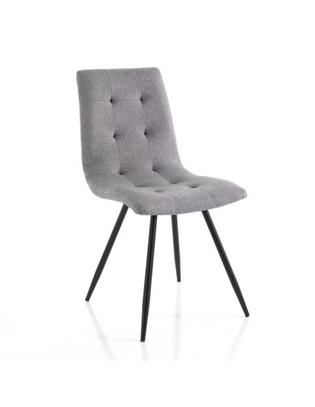 Set 4 sedie imbottite moderne Nayara