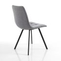4 sedie imbottite design moderno Nayara New