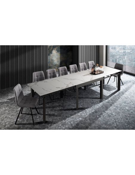 4 sedie imbottite design moderno Nayara New 4 sedie imbottite design moderno Nayara New