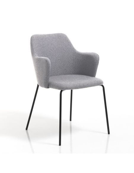 Coppia sedie cucina design moderno Danny Grey