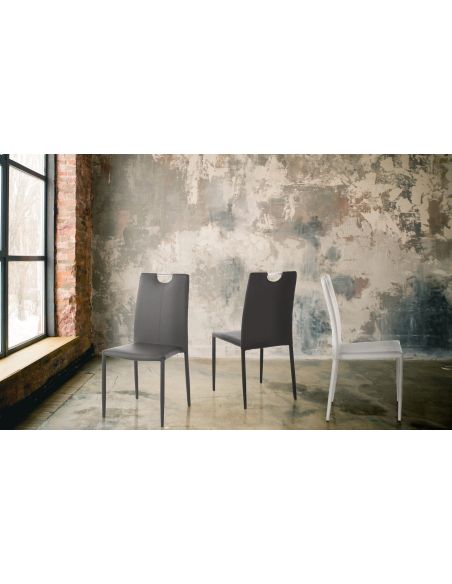 Set 4 sedie impilabili moderne Comeon Set 4 sedie impilabili moderne Comeon