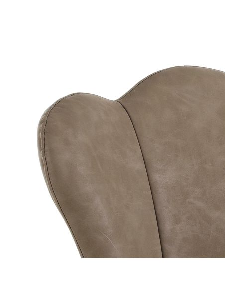 Set 4 sedie imbottite per sala da pranzo Tarja Sand