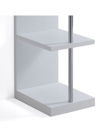 Libreria angolare verticale moderna Clemson