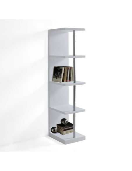 Libreria angolare verticale moderna Clemson