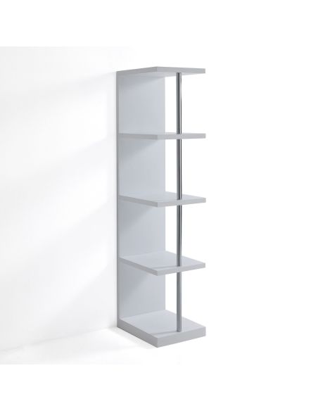 Libreria angolare verticale moderna Clemson