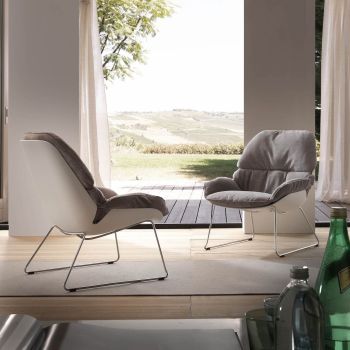 Poltroncina da camera design moderno Hammel 2