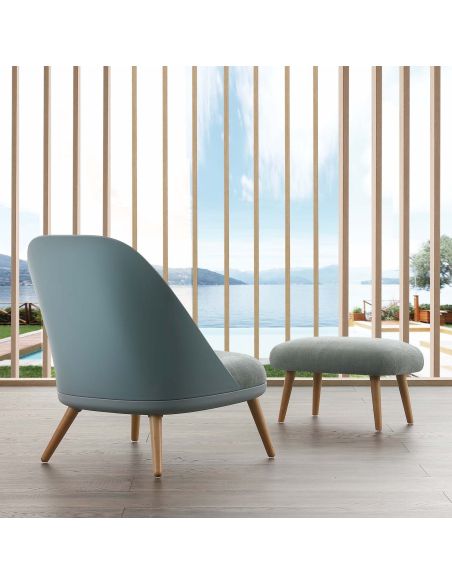 Poltroncina da camera o da salotto design Lokken