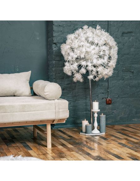 Divano letto in legno naturale Mikkeli