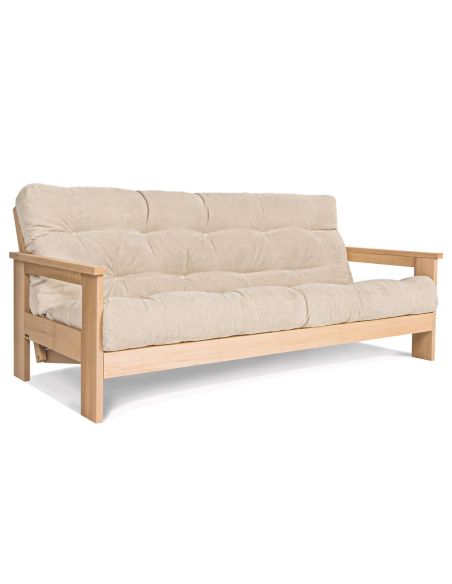 Divano letto in legno massello di faggio Kolari