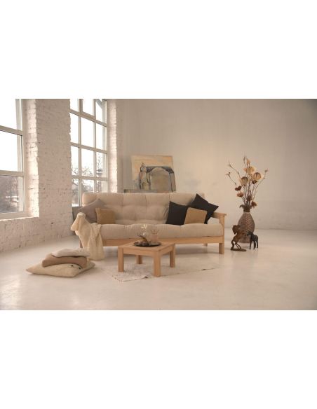 Divano letto in legno massello di faggio Kolari