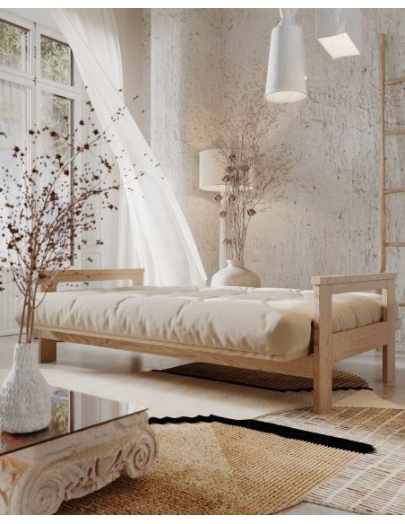 Divano letto in legno massello di faggio Kolari