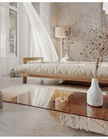 Divano letto in legno massello di faggio Kolari