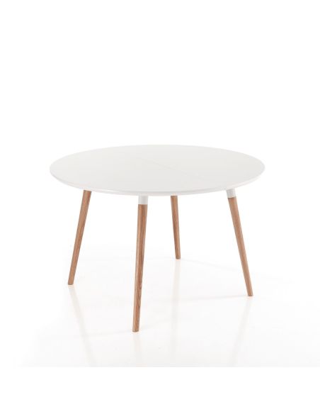 Tavolo rotondo allungabile moderno Angoon