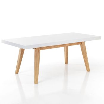 Tavolo allungabile in legno design moderno Julian 180 2