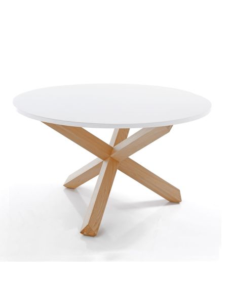 Tavolo rotondo in legno ed MDF Jerome Tavolo rotondo in legno ed MDF Jerome