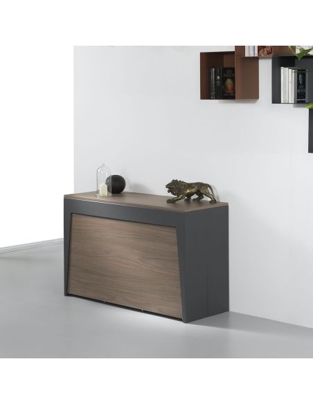 Tavolo consolle allungabile con sedie Glen Tavolo consolle allungabile con sedie Glen