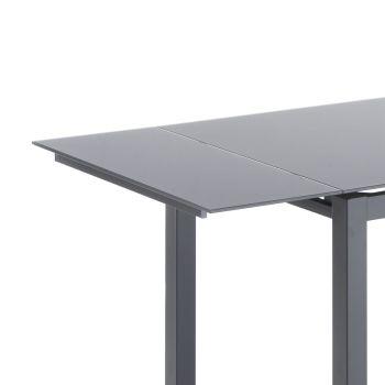 Tavolo rettangolare allungabile 110x70 cm Learn Grey 2