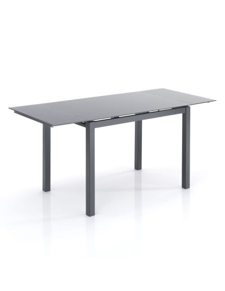 Tavolo rettangolare allungabile 110x70 cm Learn Grey