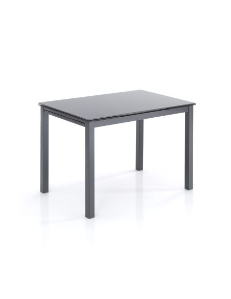 Tavolo rettangolare allungabile 110x70 cm Learn Grey