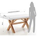 Tavolo in legno allungabile fino a 360 cm Uprising