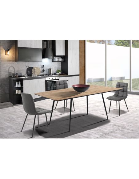 Tavolo da cucina piccolo allungabile 120x80 cm Rasmus Tavolo da cucina piccolo allungabile 120x80 cm Rasmus
