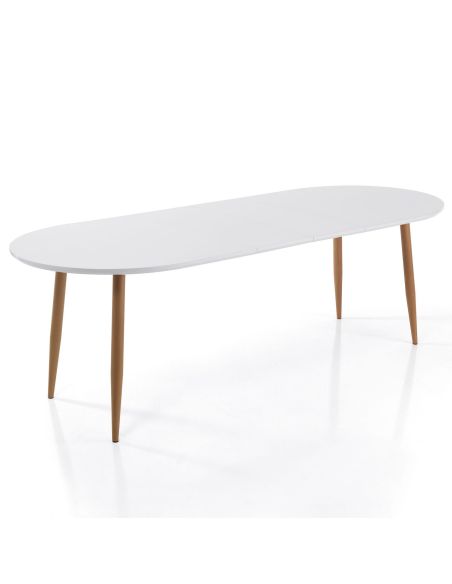 Tavolo rotondo allungabile in legno Elmer Tavolo rotondo allungabile in legno Elmer