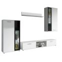 Parete attrezzata soggiorno design moderno Gaspard