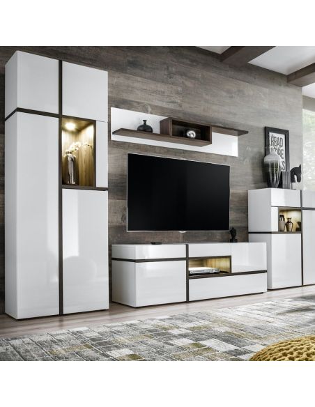 Parete attrezzata design moderno Owen