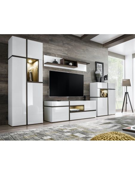 Parete attrezzata design moderno Owen