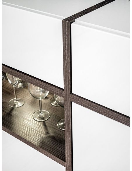 Parete attrezzata design moderno Owen