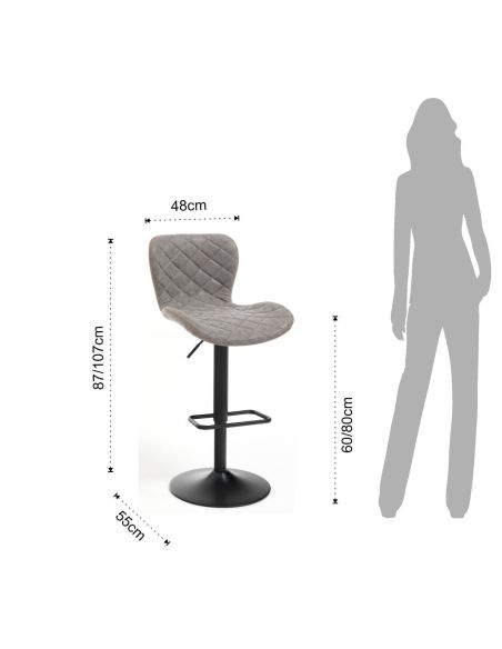 Coppia sgabelli cucina design moderno Oliver Coppia sgabelli cucina design moderno Oliver