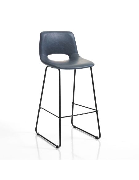 Coppia sgabelli design moderno Samuel Grey