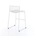 Coppia sgabelli cucina da interno/esterno Cooper White