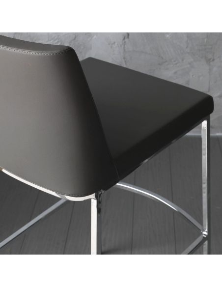 Coppia sgabelli bar design moderno Avery