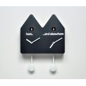 Orologio da parete con cucu design moderno a forma di casetta Double q