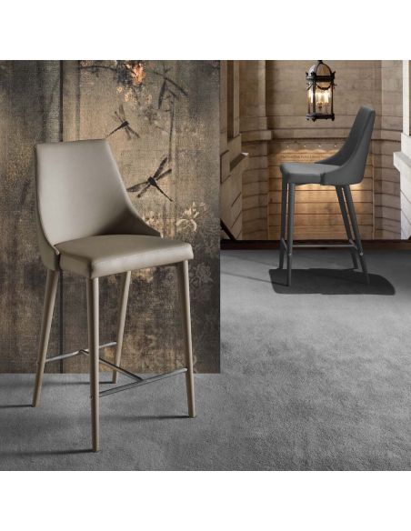 Sgabello alto design moderno Janita Sgabello alto design moderno Janita